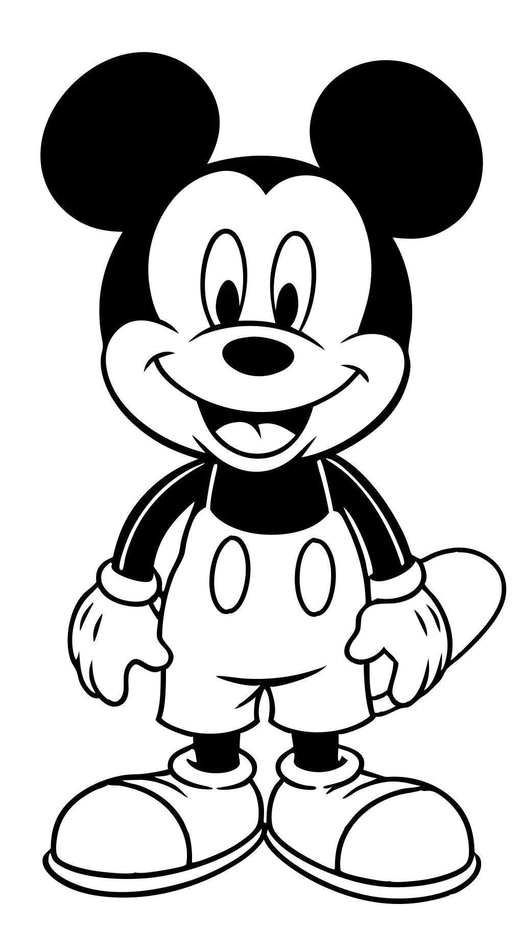 pages à colorier Mickey Mouse PDF